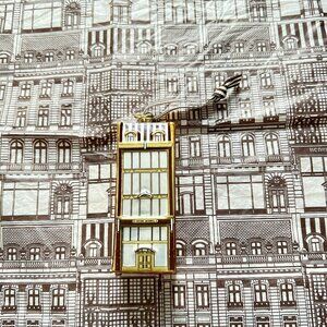 Henri Bendel 5th Ave Store Glass Ornament - HTF